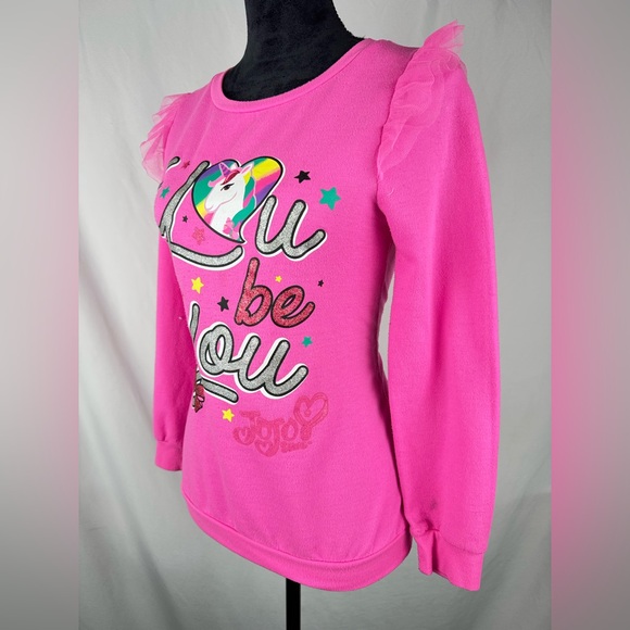 JoJo Siwa Pink Unicorn Sweater with Tulle - Picture 3 of 6